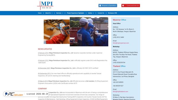 mpithailand.com screenshot