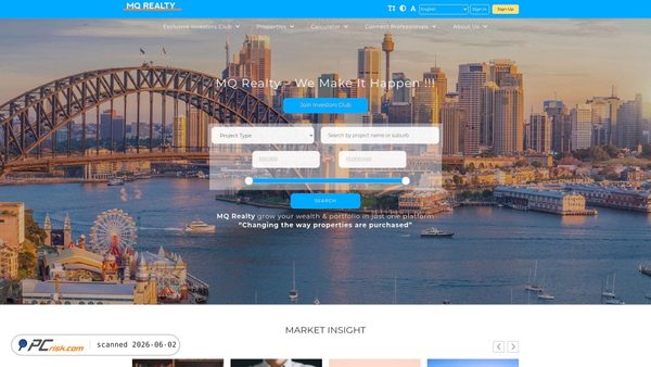 mqrealty.com.au screenshot