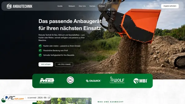 ms-anbautechnik.de screenshot