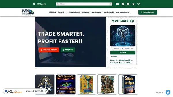 mt4systems.com screenshot