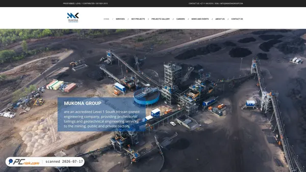 mukonagroup.com screenshot