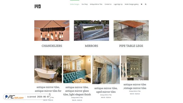 muller-designs.com screenshot