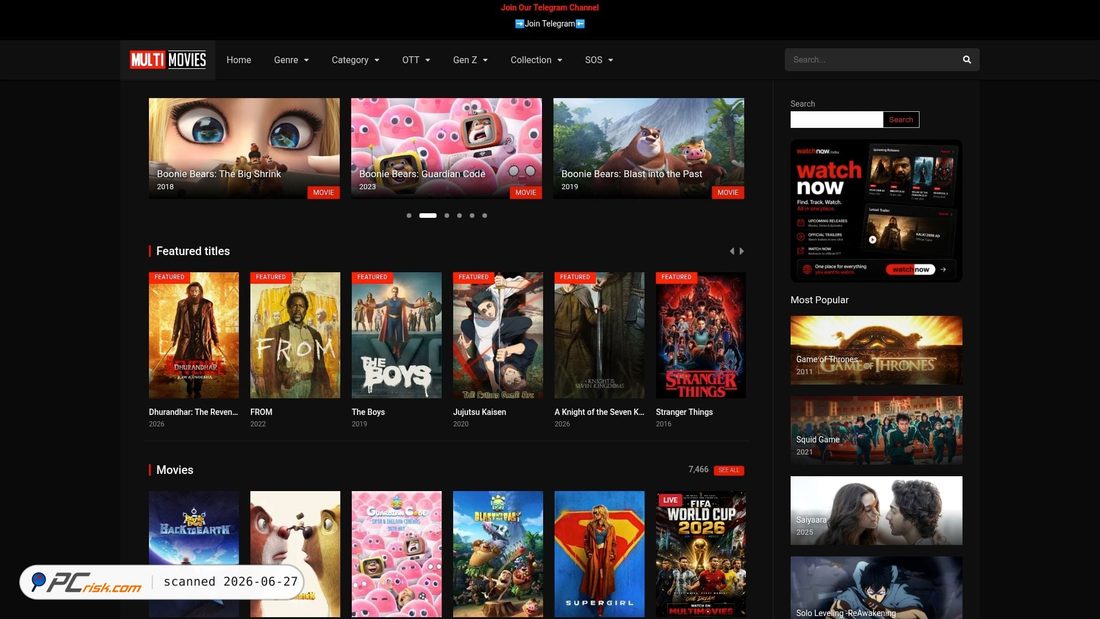 Screenshot of multimovies.makeup