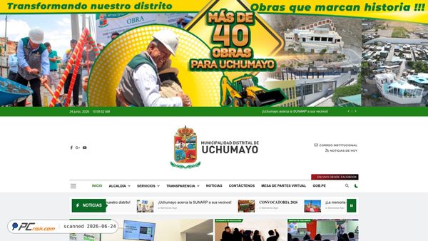muniuchumayo.gob.pe screenshot