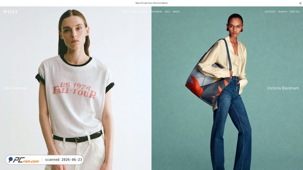 museboutique.co.nz screenshot