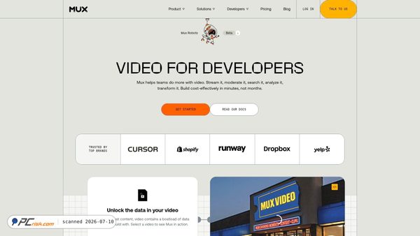 mux.com screenshot
