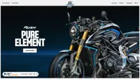 Captura de ecrã de mvagusta.com