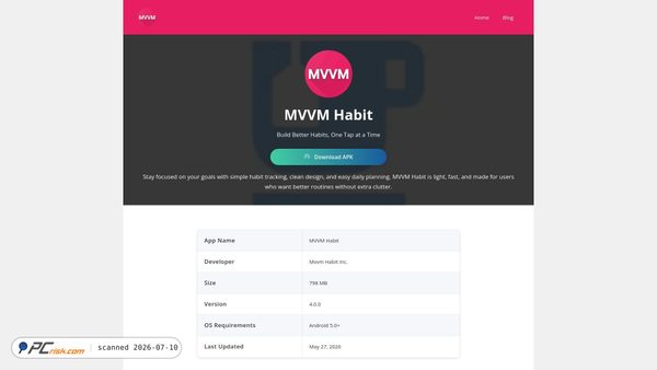 mvvmhabitapk.org screenshot