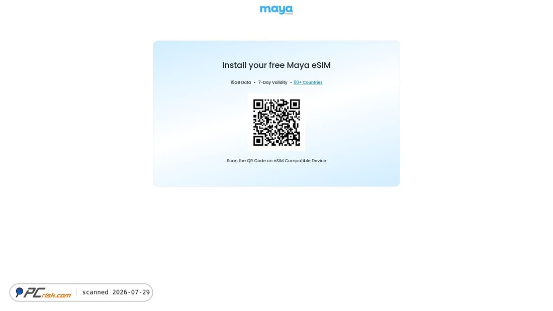 Screenshot von mwc-2026.maya.net
