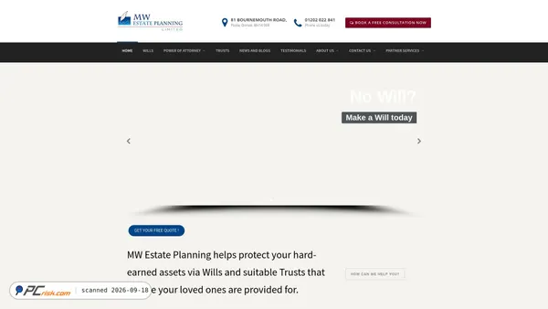 mwestate.webdevelopment-server.com screenshot