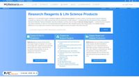 Captura de ecrã de mybiosource.com