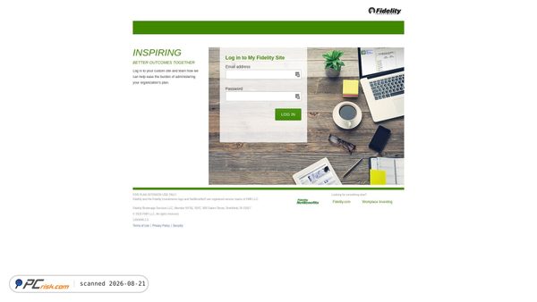myfidelitysite.com Screenshot