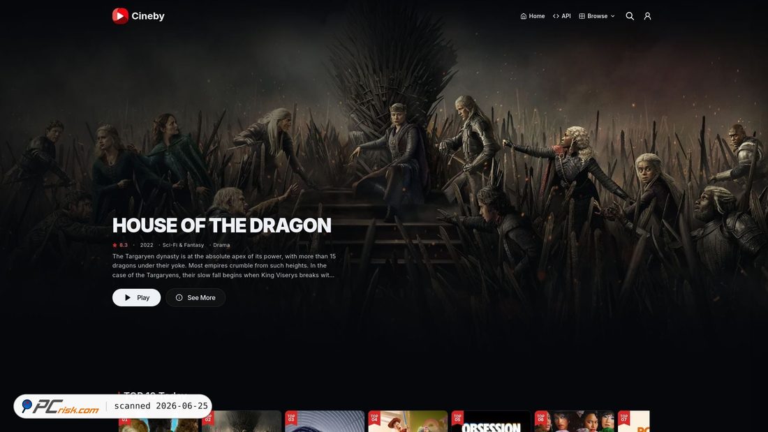 Screenshot of myflixer.gd