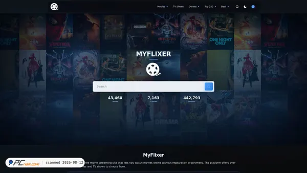 myflixerz.day screenshot