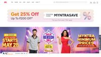 myntra.com screenshot