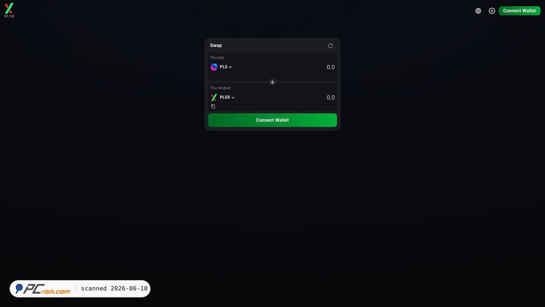 Screenshot of mypinata-pulsex.pages.dev