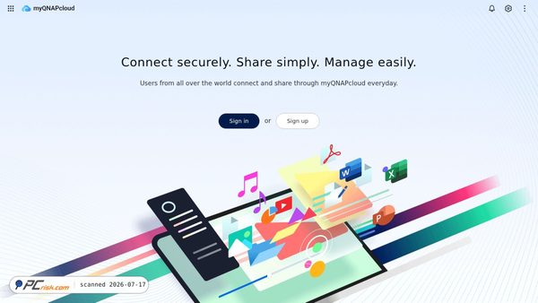 myqnapcloud.com screenshot