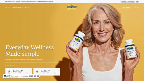 mysimplepromise.com screenshot