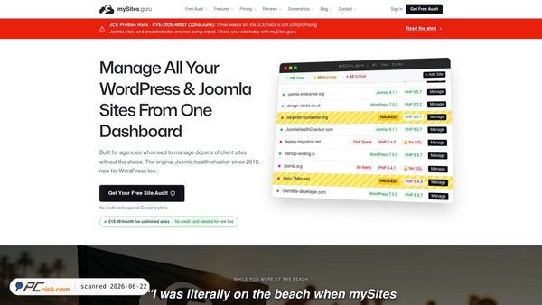 mysites.guru screenshot