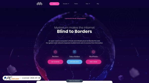 mysterium.network screenshot