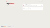 Captura de ecrã de myswiss.pages.dev