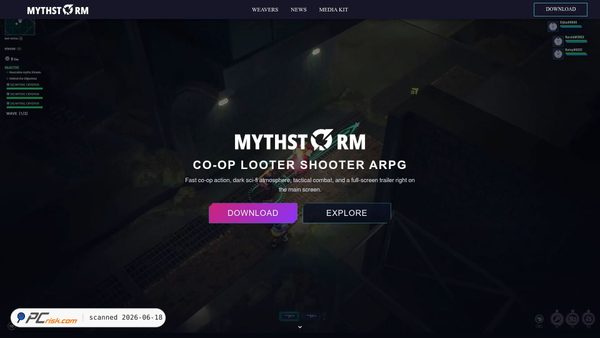 mythstorm.pro screenshot