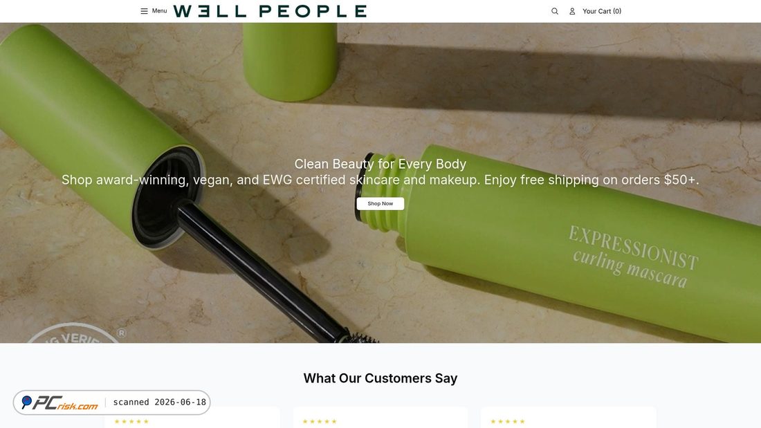 Screenshot of mywellpeople.shop