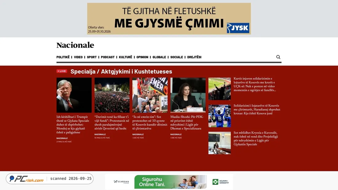 Captura de ecrã de nacionale.com