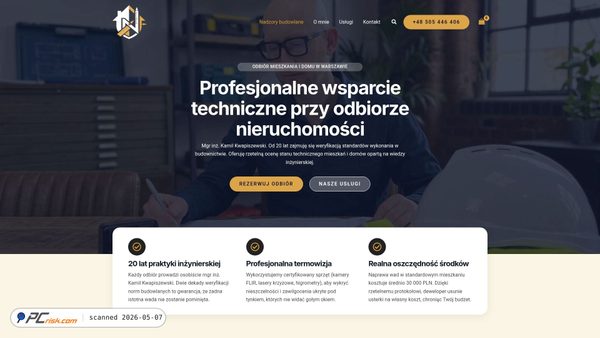 nadzorybudowlane.waw.pl screenshot