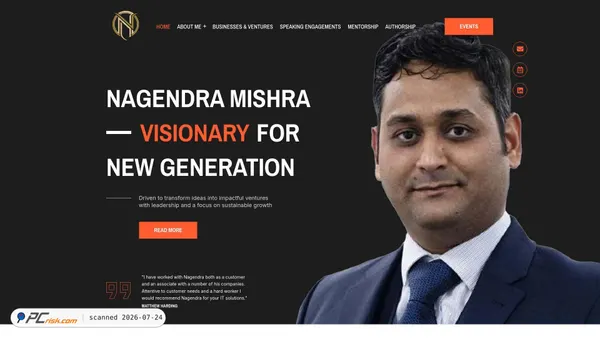 nagendramishra.co.uk screenshot