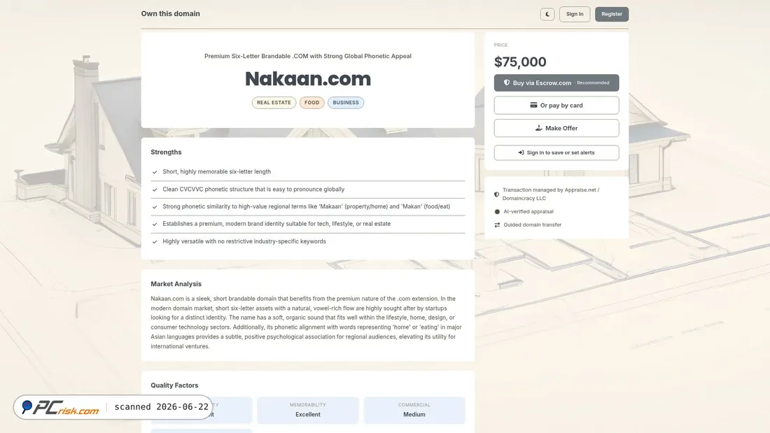 Screenshot di nakaan.com