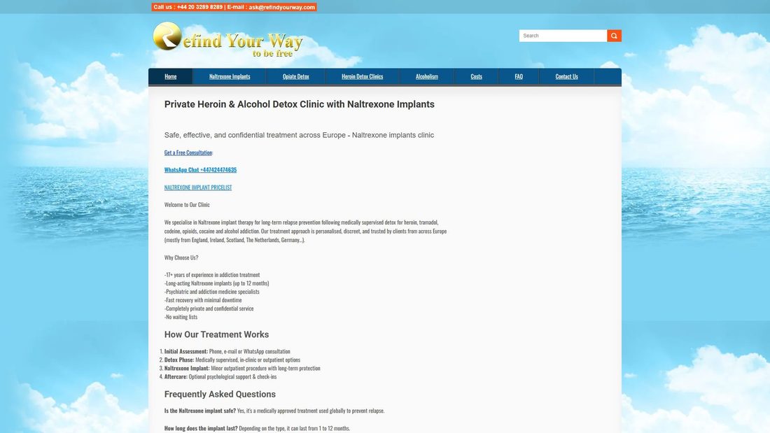 Capture d’écran de naltrexoneimplanteurope.com