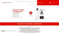Zrzut ekranu nationalfreightmanagement.com.au