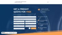Zrzut ekranu nationalfreightquotes.com.au