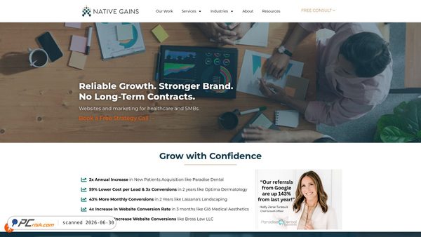 nativegains.com screenshot