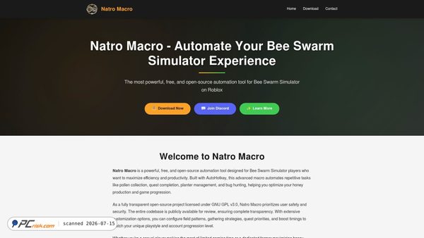 natromacro.net screenshot