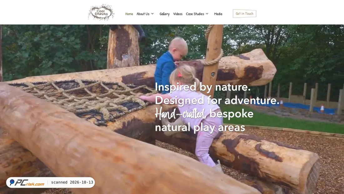 Screenshot von naturalplayareas.co.uk
