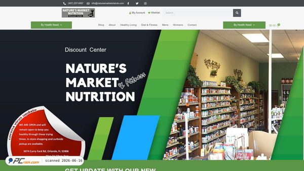 naturesmarketorlando.com screenshot