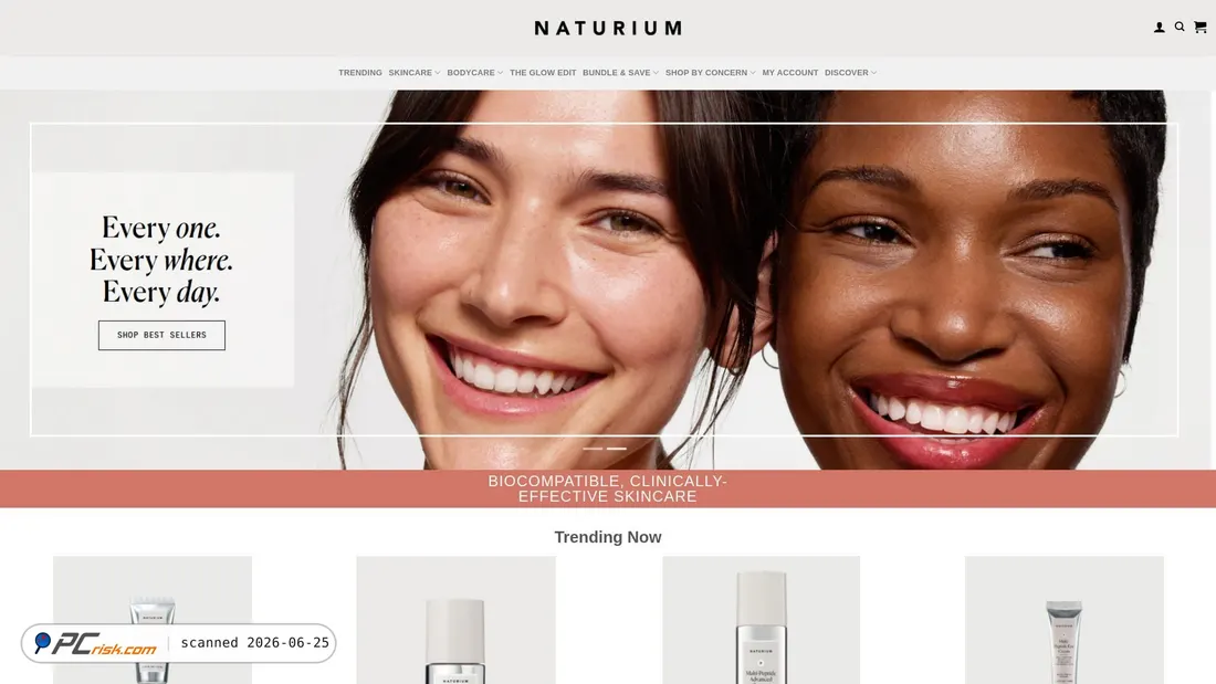 Screenshot of naturiumrr.shop