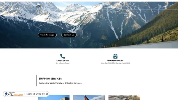 navetraxprologistics.com screenshot