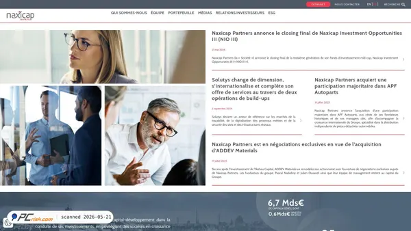 naxicap.com screenshot
