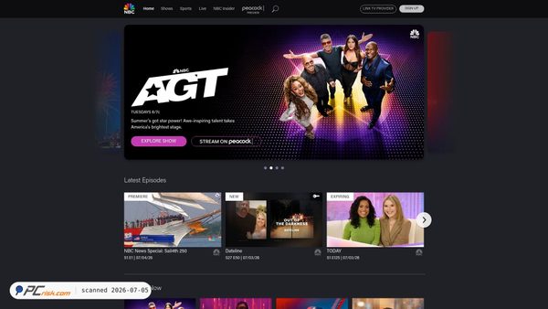 nbc.com screenshot