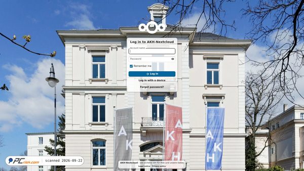 ncfiles.akh.de screenshot
