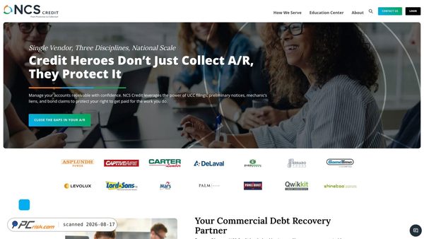 ncscredit.com screenshot