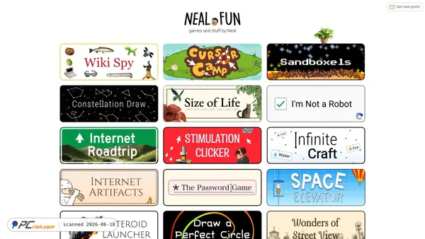 neal.fun screenshot