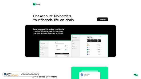 Screenshot di near-cache.pages.dev