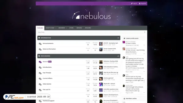 nebulous.cloud Screenshot