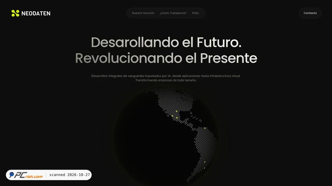 Screenshot of neodaten.com