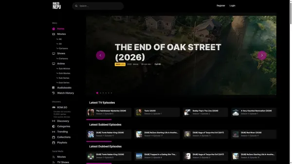 nepu.is screenshot