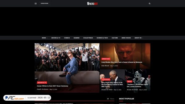 Screenshot di nerdbot.com
